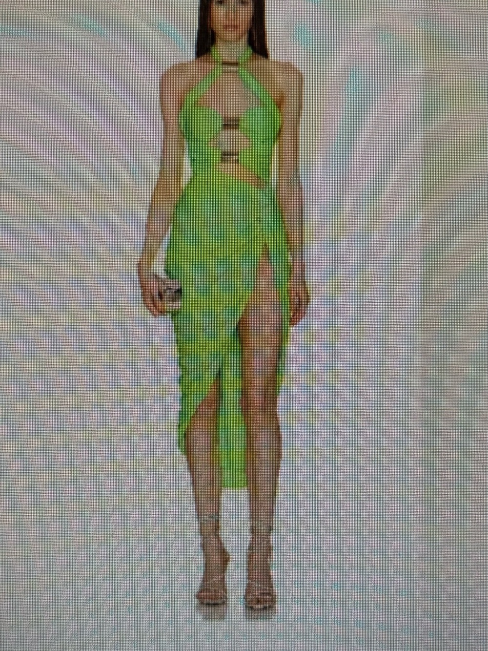 Michael Costello Chelsie midi dress